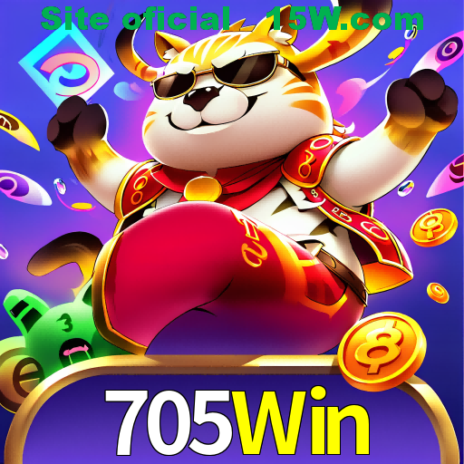 Imagem promocional da 705Win mostrando a plataforma e suas vantagens
